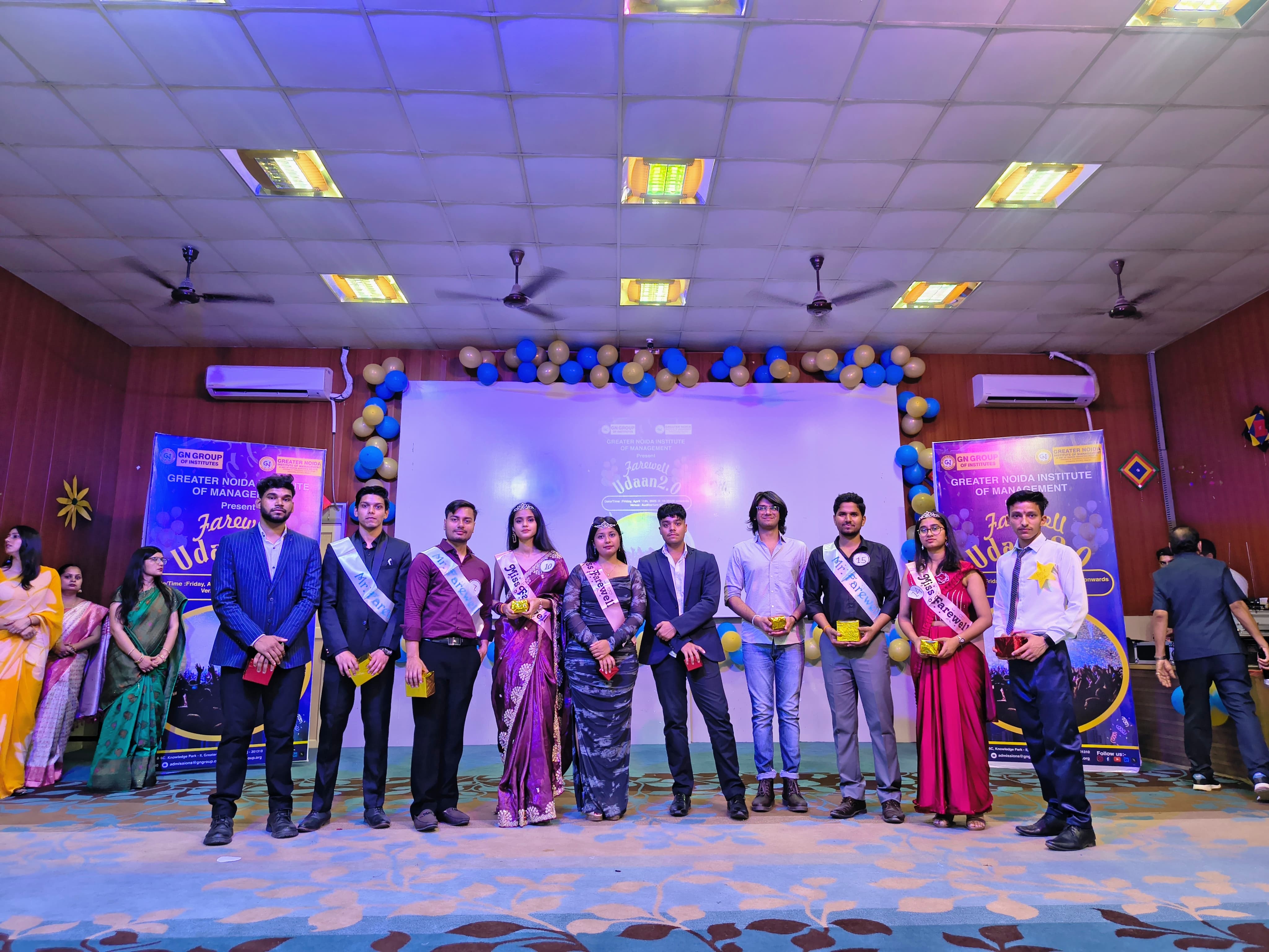 Farewell Party 2025 | Greater Noida Institute of Management (GNIM)